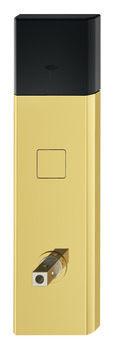 Garniture de terminal de porte, DT 750, pour portes intérieures / de chambres d'hôtes, avec bouton tournant, avec interface Bluetooth
