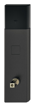 Garniture de terminal de porte, DT 750, pour portes intérieures / de chambres d'hôtes, avec bouton tournant, avec interface Bluetooth