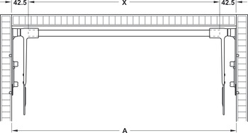 Barre transversale, pour Strato/E-Strato et Verso/E-Verso