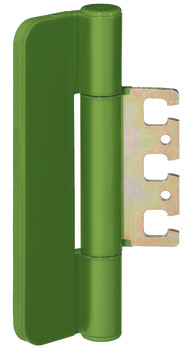 Paumelle de porte pour portes de projet, Hewi B 9107.160, pour portes de projet à recouvrement jusqu’à 180 kg
