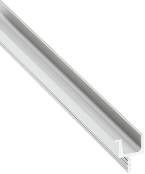 Profilé de poignée, en aluminium, longueur utile 2450 mm