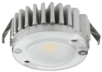 module de luminaire, Häfele Loox5 LED 2040 12 V modulaire 2 pôles (monochrome) diamètre de perçage 35 mm aluminium