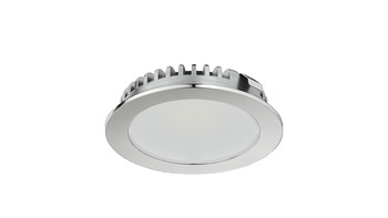 Luminaire à encastrer, Häfele Loox LED 3094 24 V diamètre de perçage 58 mm aluminium