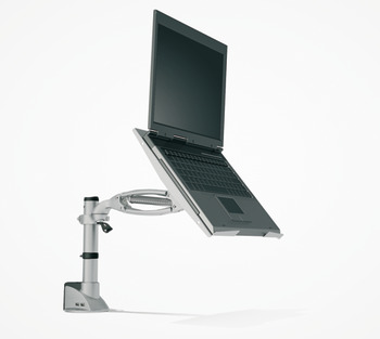 Laptophouder, voor Ellipta beeldscherm-zwenkarmsysteem