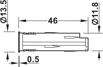 dimmer, Häfele Loox, modulair, voor clipverbinder