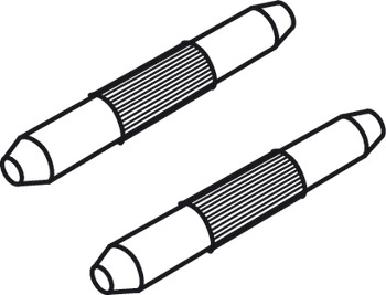 Verbindingsstift, set voor looprail