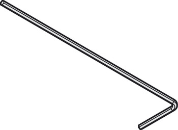 Zeskantsleutel, sleutelbreedte: 4 mm