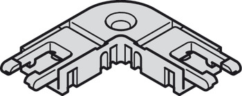 Hoekverbinder, voor Häfele Loox5 ledstrip, 8 mm, 2-pol. (monochroom of 2-draadstechnologie)