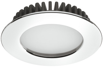 In-/opbouwverlichting, Häfele Loox LED 2020 12 V boorgat-Ø 55 mm zink-aluminiumlegering