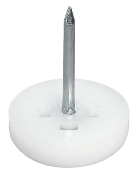 Meubelglijder, hoogte 5 mm, van kunststof, om in te slaan