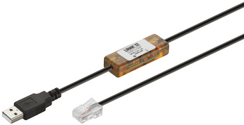 USB-kabel, voor het verbinden van PC en besturingseenheid