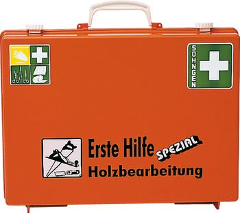 EHBO-koffer, speciale houtbewerking