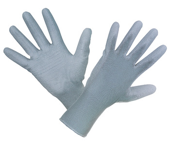 Handschoen polyamide-fijngeweven, donkergrijs