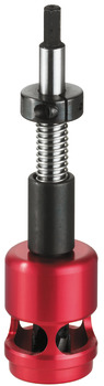Boorklok met cilinderkopboor, Häfele Red Jig voor corpusverbinder Tab 18