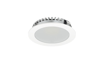 In-/opbouwverlichting, rond, Häfele Loox LED 2094, aluminium, 12 V